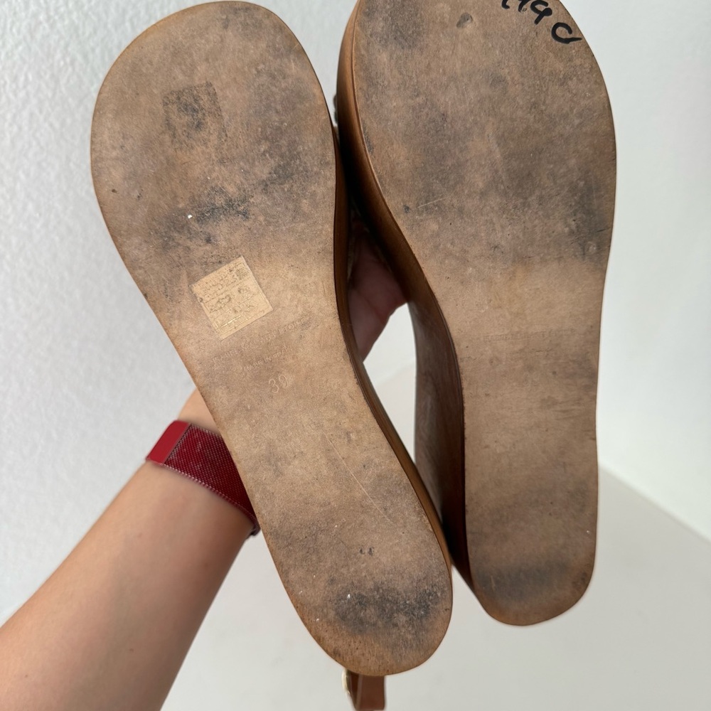 Isabel Marant Étoile Zia Wooden Platform Rope Sandals EU 39 - Picture 9 of 10